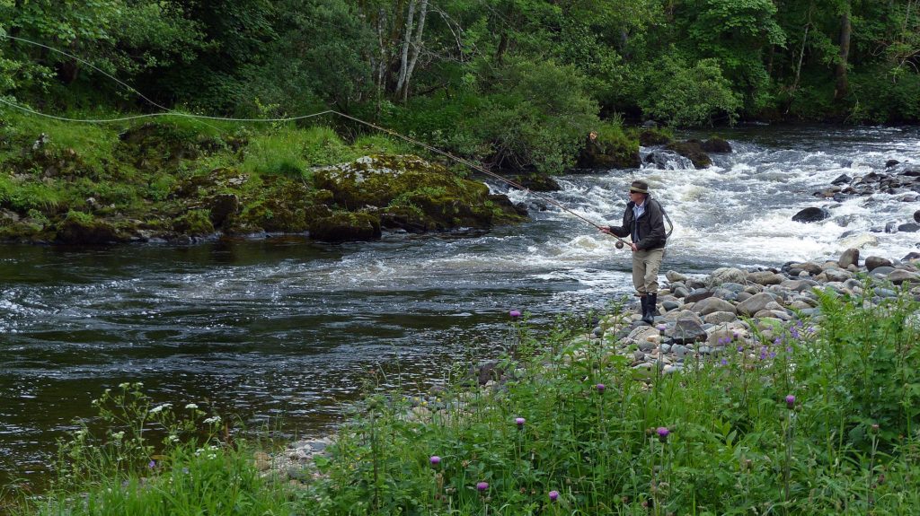 ericht-oldmillrace-fishing1 - iBookfishing. Fishing booking system for fisheries and fishing clubs